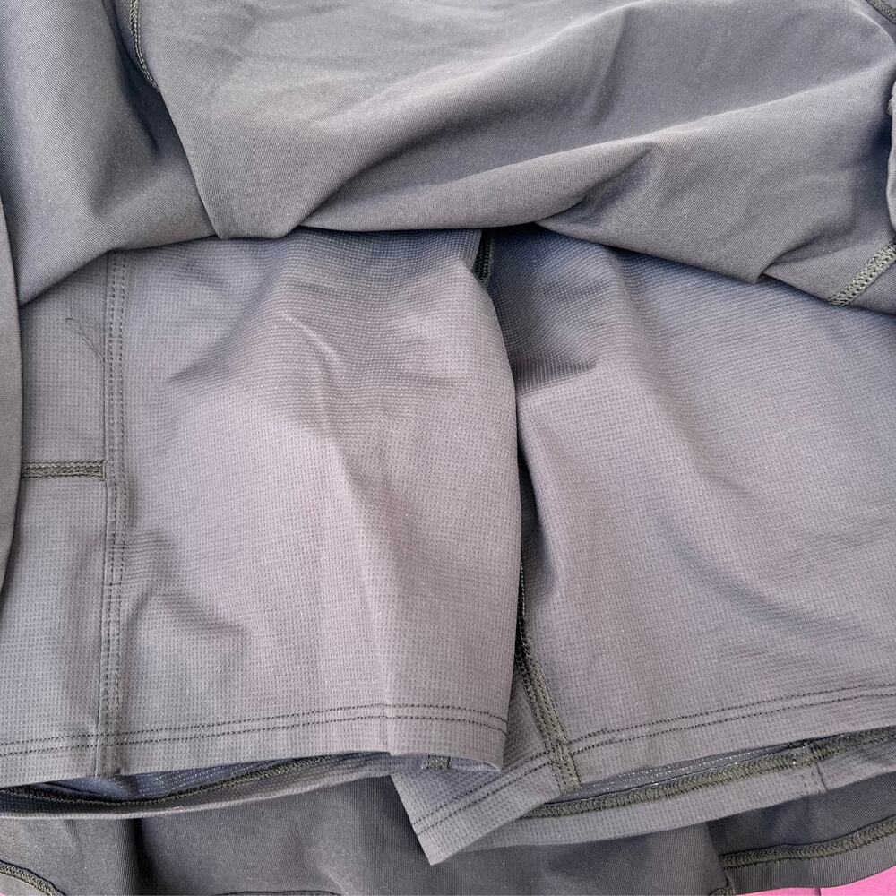 DonaJo Black Athletic Skort Pickleball Tennis Running Golf Pocket Shorts 2 - Picture 7 of 9